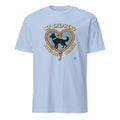 MY SHEPHERD MAKES ME BRAVER | Funny Dog Owner T-Shirt - flat