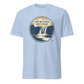 FIND ME WHERE QUIET ROARS | Adventurous Camping T-Shirt - flat