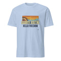 GOODBYE ROUTINE HELLO FREEDOM | Funny Retirement T-Shirt