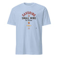 SAVORING SMALL WINS IN WINE | Humorous T-Shirt for Wine Lovers - flat