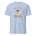 SELF TAUGHT WINE TASTER | Humorous Wine Lovers T-shirt - flat