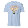 I COLLECT AWKWARD PAUSES | Sarcastic T-Shirt for Small Talk Failures - flat