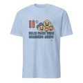 RULES PAUSE WHEN GRANDKIDS ARRIVE | Fun Grandparent T-Shirt - flat
