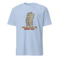 ASK ME ABOUT MY PAPER PILE | Funny Teacher T-Shirt - flat
