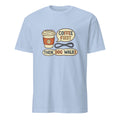 COFFEE FIRST THEN DOG WALKS | Funny Dog Mom T-Shirt - flat