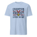 CHAMPION ENERGY LIVES IN ME | Confident Winners T-shirt - flat