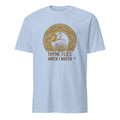 THYME FLIES WHEN I WATER | Funny Herb Garden T-Shirt - flat