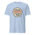 VINTAGE GRANDPA WITH FRESH PUNS | Funny Grandpa T-Shirt - flat