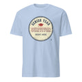 SENIOR YEAR SURVIVOR RIGHT HERE | Funny Graduation T-Shirt - flat