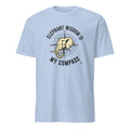 ELEPHANT WISDOM IS MY COMPASS | Wild Animal T-Shirt - flat