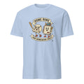 HOME RUNS AND HOMEWORK DAILY | Funny Single Dad T-Shirt - flat