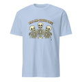 RIBS AND GIGGLES CREW | Funny Skeleton T-Shirt - flat
