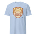BOOKS MAKE THE DAY BRIGHTER | Fun T-Shirt for Reading Addicts - flat