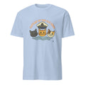 CAPTAIN OF THE CAT CREW | Humorous Cat Dad T-shirt - flat