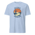 RIVER ANGLER | Humorous Fishing T-Shirt for River Enthusiasts - flat
