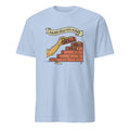 BUILDING SKILLS WITH PATIENCE | Humorous Teacher T-Shirt - flat
