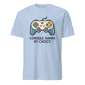 CONSOLE GAMER BY CHOICE | Fun T-Shirt for Gamers - flat