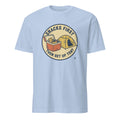 SNACKS FIRST THEN SET UP TENT | Fun Camping Family T-Shirt - flat