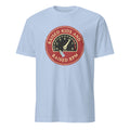 RAISED KIDS AND RAISED RPM | Funny Biker Dad T-Shirt - flat
