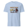 BEDTIME STORIES THEN BOSS FIGHTS | Humorous Gamer Dad T-Shirt - flat