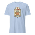 COFFEE POWERED NURSE ON DUTY | Humorous Nurse T-shirt - flat