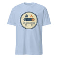 CITY NOISE OFF CAMP MODE ON | Fun Camping Family T-Shirt - flat