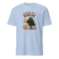 SPOILED BY A BLACK CAT | Humorous Cat Lover T-Shirt - flat