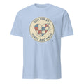 QUILTER BY HEART AND HAND | Humorous Sewing Life T-Shirt - flat