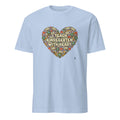 I TEACH KINDERGARTEN WITH HEART | Heartfelt Teacher T-Shirt - flat