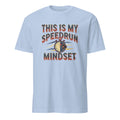 THIS IS MY SPEEDRUN MINDSET | Funny Gamer T-Shirt - flat