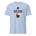 BRAIN LOADING PLEASE ADD COFFEE | Funny Coffee Lovers T-Shirt - flat