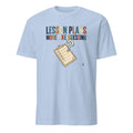 LESSON PLANS MORE LIKE GUESSING | Funny Teacher T-Shirt - flat