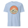CHASE SUNRISE OUTRUN DOUBT | Motivational Runner T-shirt - flat