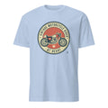 VINTAGE MOTORCYCLE RIDER AT HEART | Classic Motorcycle T-Shirt - flat