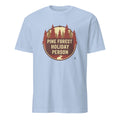 PINE FOREST HOLIDAY PERSON | Festive Nature Lover T-Shirt - flat