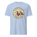 ALPINE HEART OUTDOOR SOUL | Mountain Life T-Shirt - accurate print preview