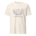 SOFT PURRS FIX HARD DAYS | Cozy Kitten T-Shirt - flat
