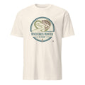 RIVER BASS HUNTER AT HEART | Fun Fishing T-Shirt - flat