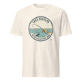 LAKE REGULAR WITH A CASTING ARM | Funny Fishing T-Shirt - flat