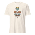 PART TIME PHILOSOPHER FULL TIME TIRED | Sarcastic Existential T-Shirt - flat