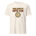 PROUD MEMBER OF COFFEE CLUB | Humorous Coffee Lover T-Shirt - flat