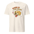 RAISED BY DOG KISSES | Humorous Dog Mom T-Shirt - flat