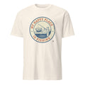 MY HAPPY PLACE IS FISHING | Humorous Fishing Grandpa T-Shirt - flat