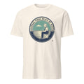 GRANDPA FINDS PEACE BY WATER | Relaxed Fishing T-Shirt - flat