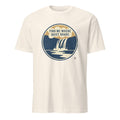 FIND ME WHERE QUIET ROARS | Adventurous Camping T-Shirt - flat