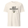I LIVE THE GREAT GRANDPARENT LIFE | Humorous Great Grandparent T-shirt - flat