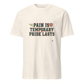 PAIN IS TEMPORARY PRIDE LASTS | Motivational Marathon Runner T-shirt