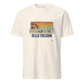 GOODBYE ROUTINE HELLO FREEDOM | Funny Retirement T-Shirt