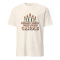 FEELING WISER WITH EVERY CANDLE | Humorous Birthday T-Shirt - flat