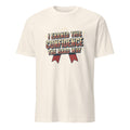 I EARNED THIS CONFIDENCE THE HARD WAY | Motivational T-Shirt - flat